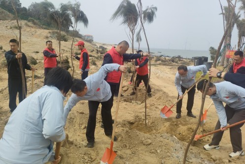 植绿护绿绘新卷 生态海岛启新程--秀屿区第48个植树节系列活动走进南日岛
